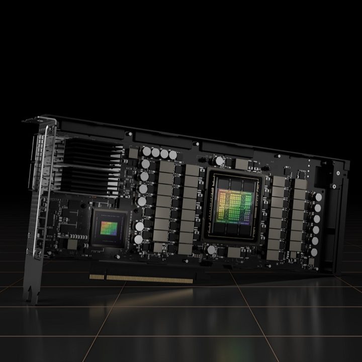 Hopper H100 graphics card.
