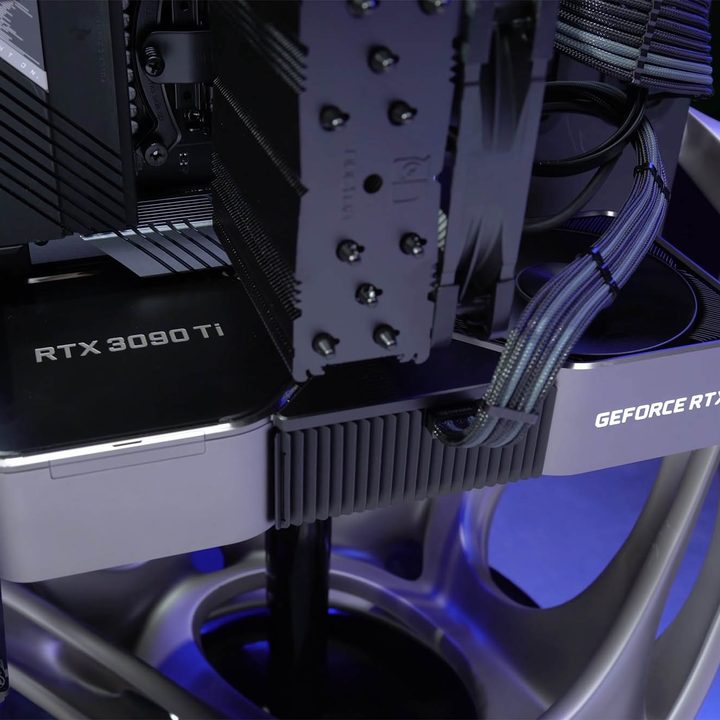Nvidia RTX 3090 Ti in a PC build.
