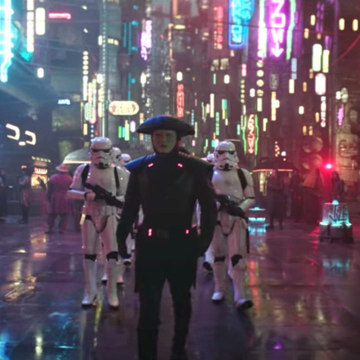 The Fifth Brother and his Stormtroopers patrol Daiyu in Obi-Wan Kenobi.