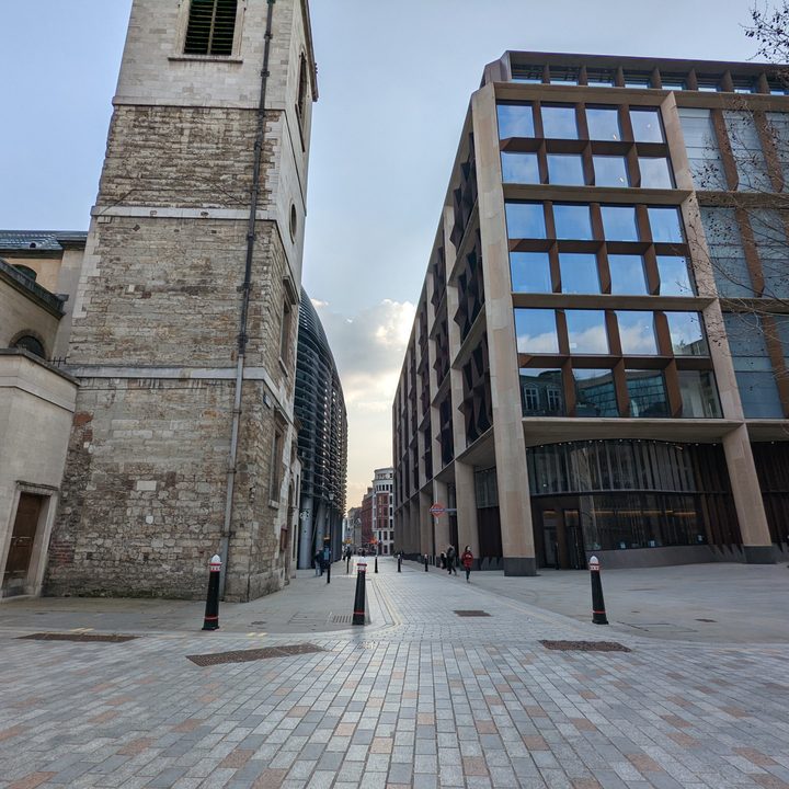 The Pixel 6 capturiing parts of London on first day of spring.