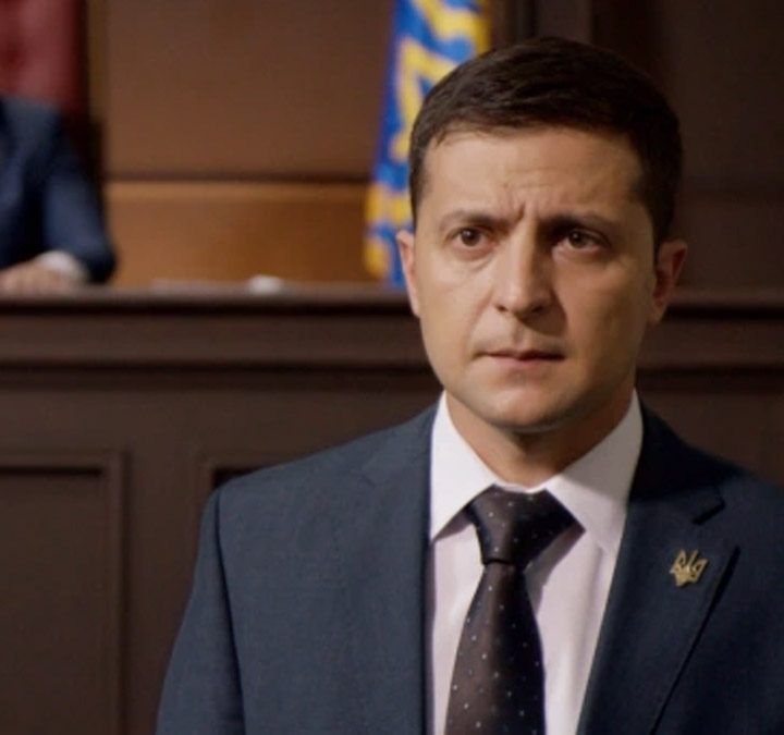 Volodymyr Zelensky in Servant of the People.