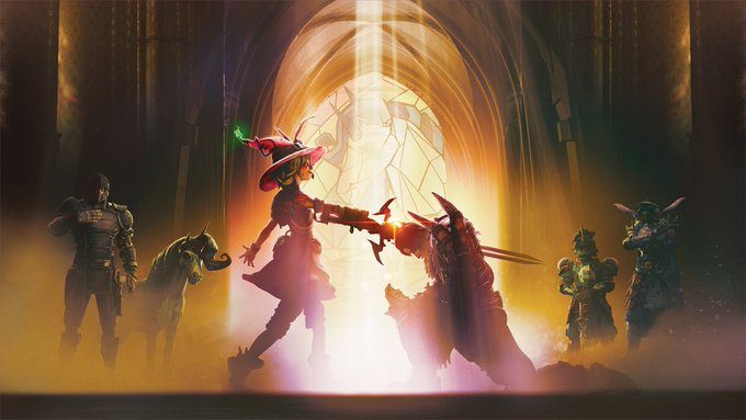 Tina Knighting Classes in Wonderlands.