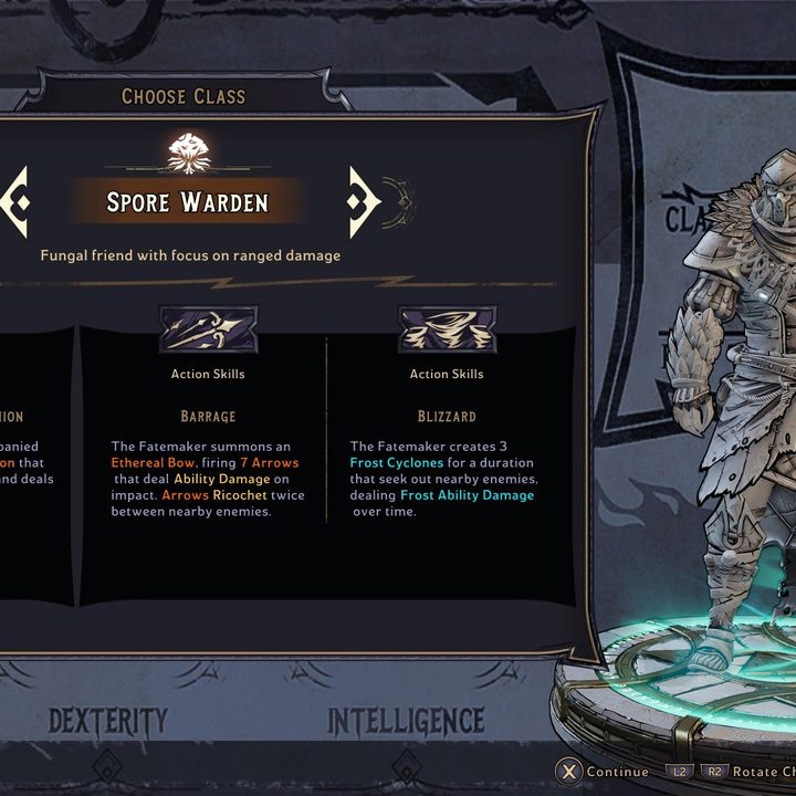 The Spore Warden class from Tiny Tina's Wonderlands.