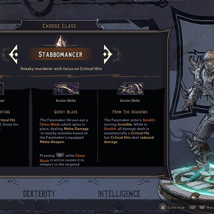 The Stabbomancer class from Tiny Tina's Wonderlands.