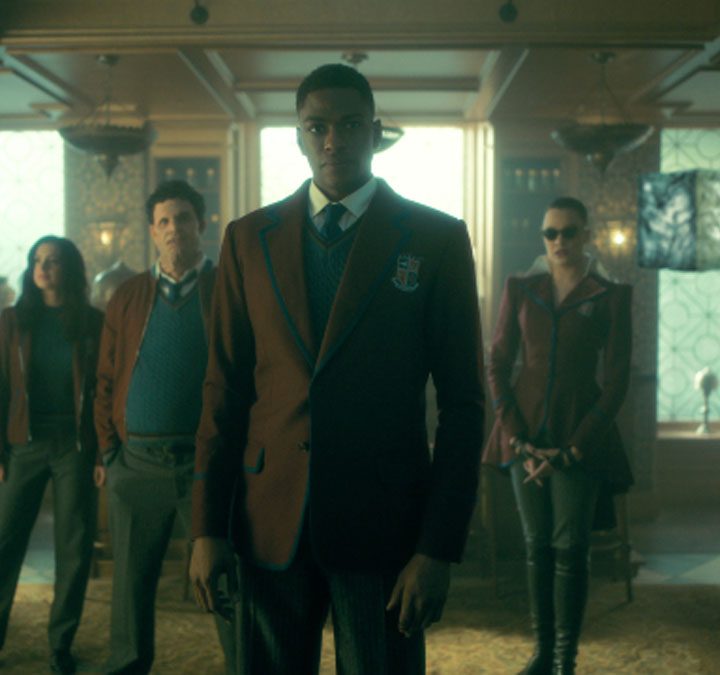 The cast of The Umbrella Academy season 3.