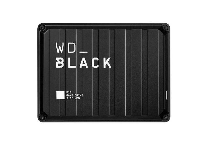 WD Black P10 Game Drive on a white background.