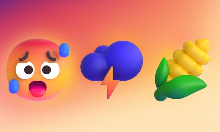3D emoji in Microsoft Teams.