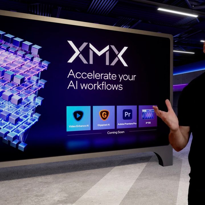 Intel's Roger Chandler explains how Intel XMX uses the power of A.I.