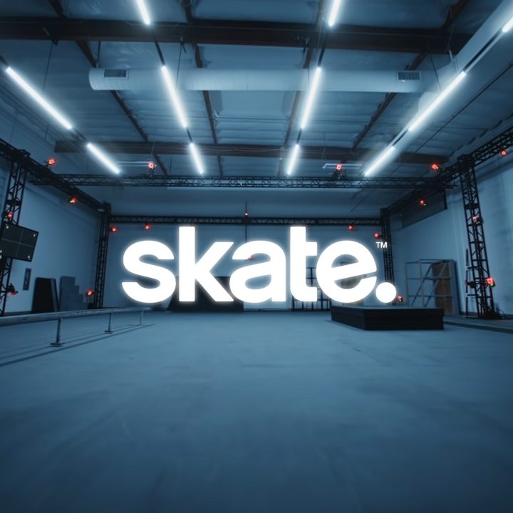 An empty warehouse.