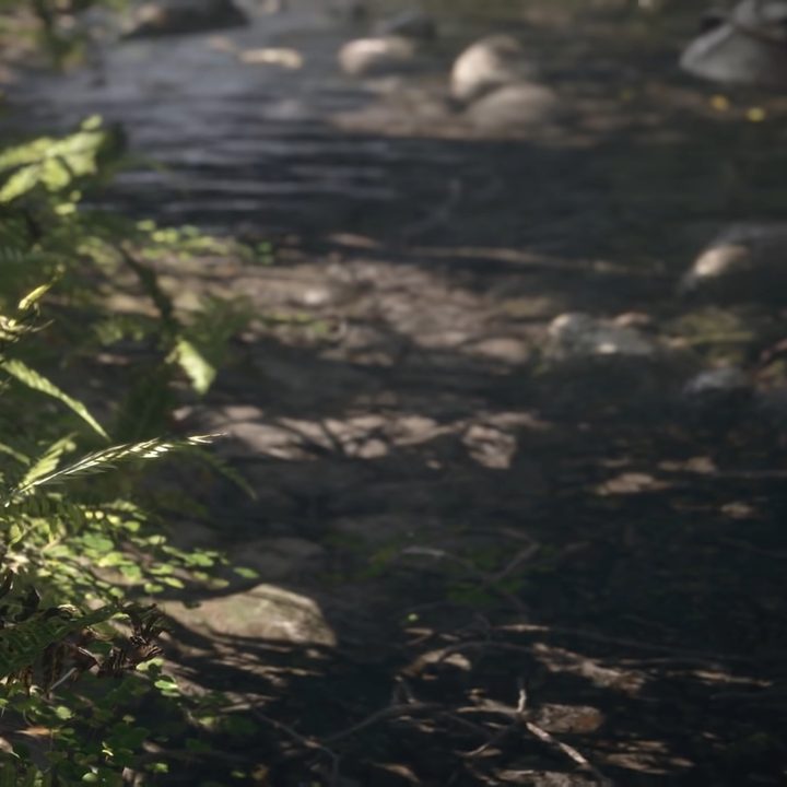 A forest that might be Endor in the Kingdom Hearts 4 trailer.