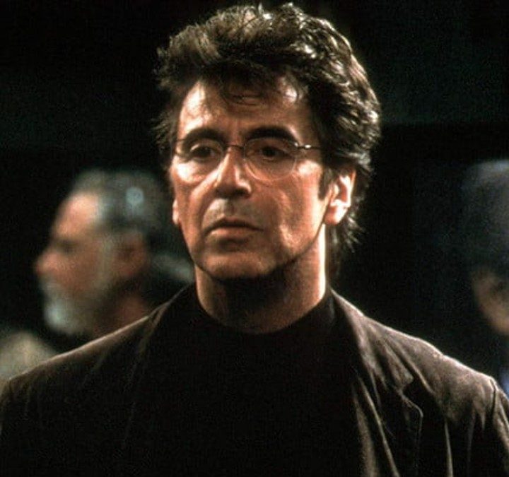 Al Pacino wears glasses in Michael Mann's The Insider.