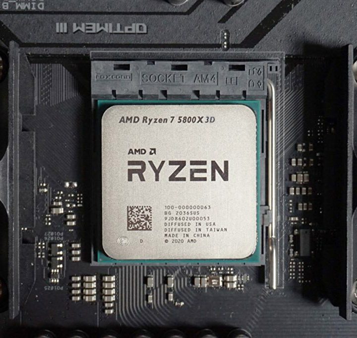AMD Ryzen 7 5800X3D.