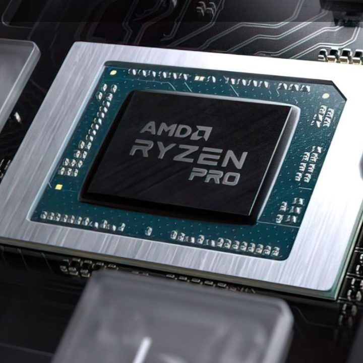 AMD Ryzen Pro laptop APU.