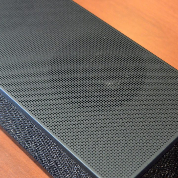 Close-up of the Bowers & Wilkins Panorama 3's height channel driver.
