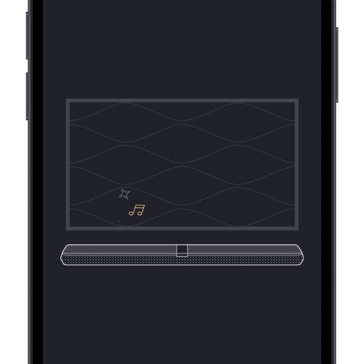 Screenshot of the Bowers & Wilkins Music app for iOS setup confirmation.
