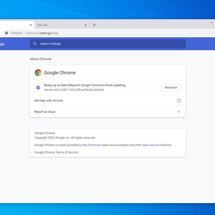 A screenshot shows Chrome version 69 running on Windows.