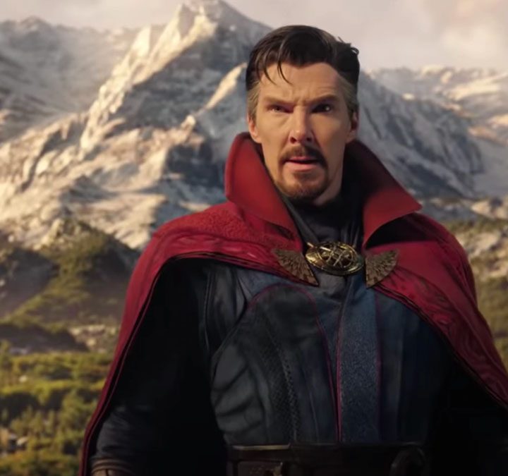 Benedict Cumberbatch in Doctor Strange in the Multiverse of Madness.