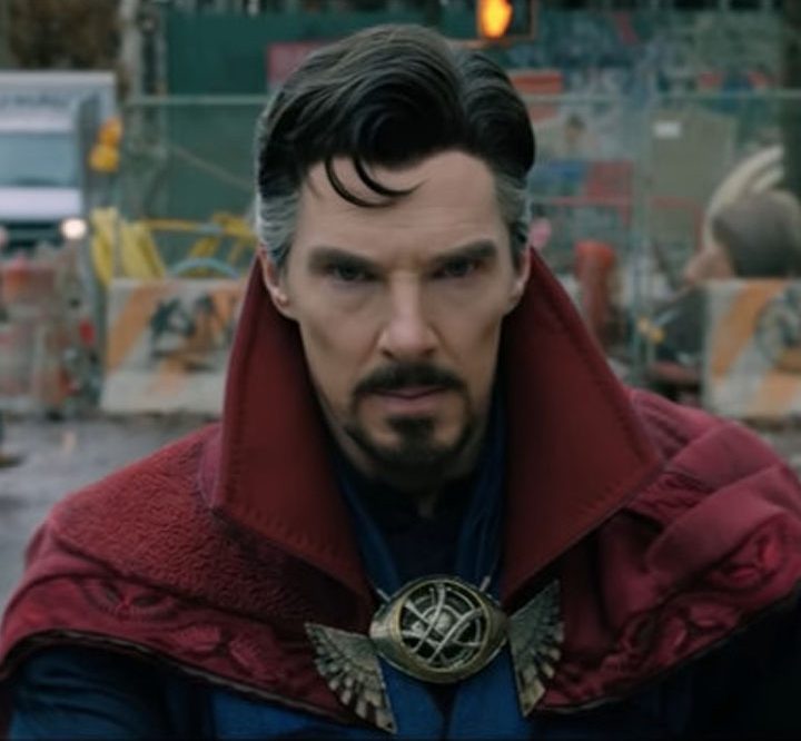 Benedict Cumberbatch in Doctor Strange in the Multiverse.