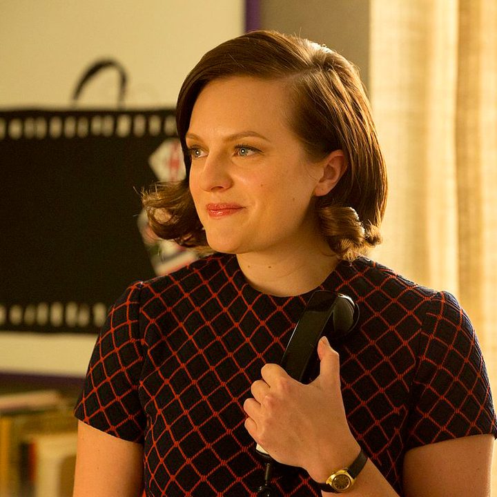 Elisabeth Moss in Mad Men.