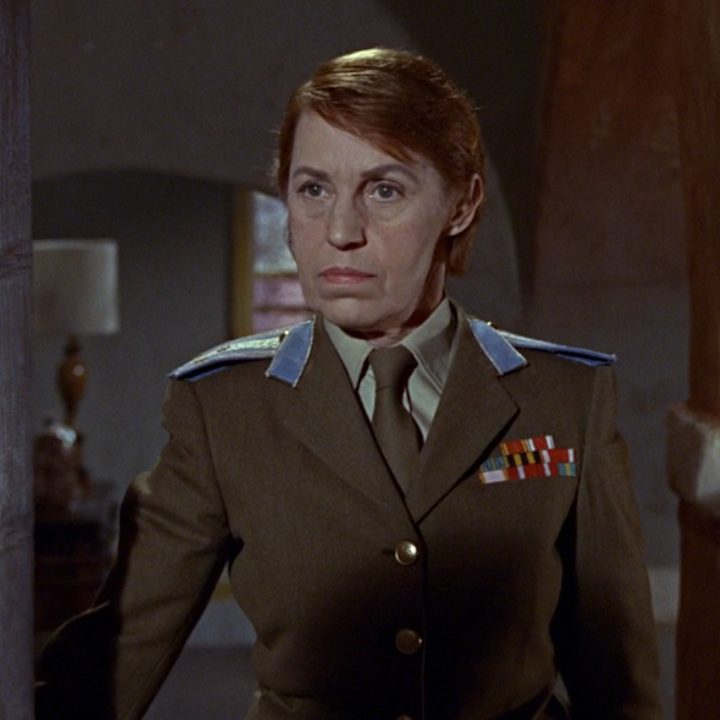 Lotte Lenya as Rosa Klebb in From Russia with Love