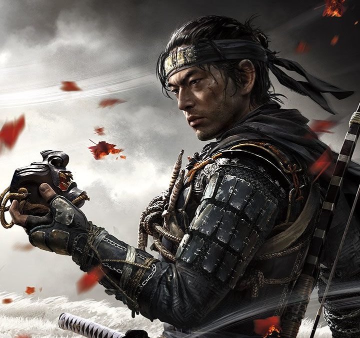 The cover art for Ghosts of Tsushima.