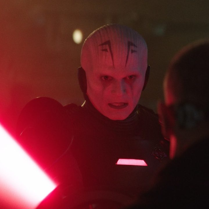 The Grand Inquisitor with his lightsaber ignited in Obi-Wan Kenobi.