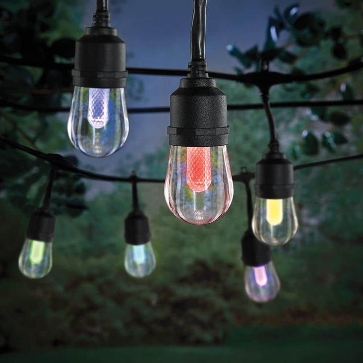 Smart outdoor lighting.