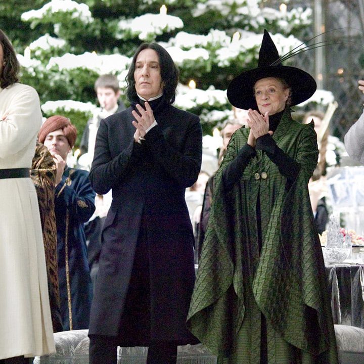 Hogwart's professors at the Yule ball in Harry Potter and the Goblet of Fire