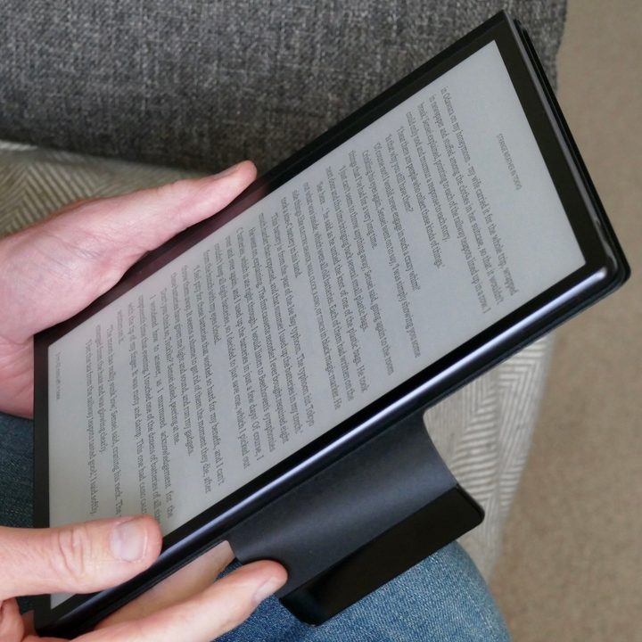 The Huawei MatePad Paper in its Folio Cover.