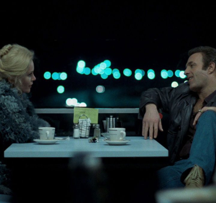 Tuesday Weld sits across a table from James Caan in Michael Mann's Thief.