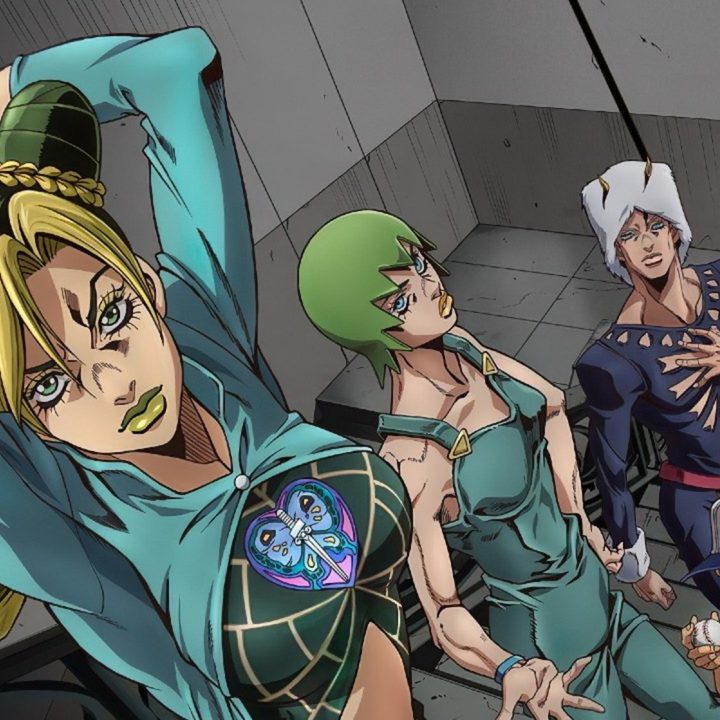 The main cast of JoJo's Bizarre Adventure: Stone Ocean