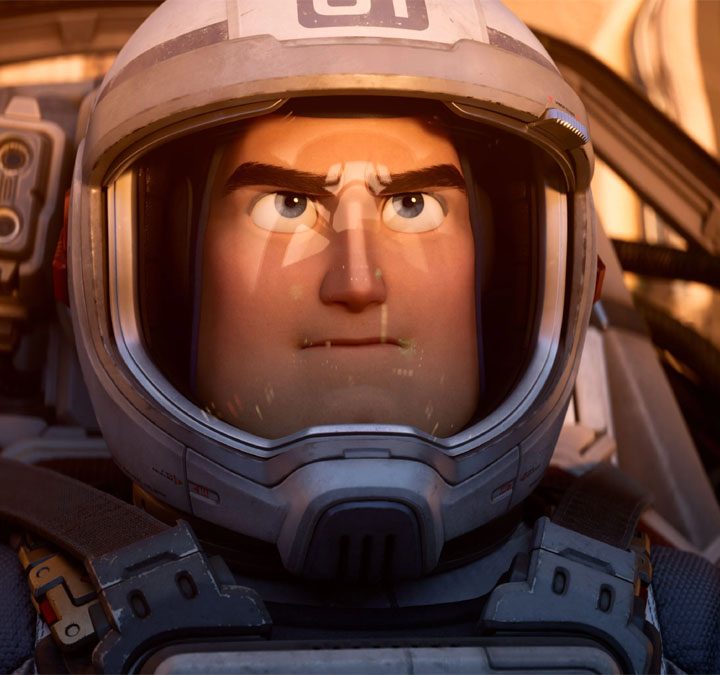 Buzz Lightyear in Lightyear.