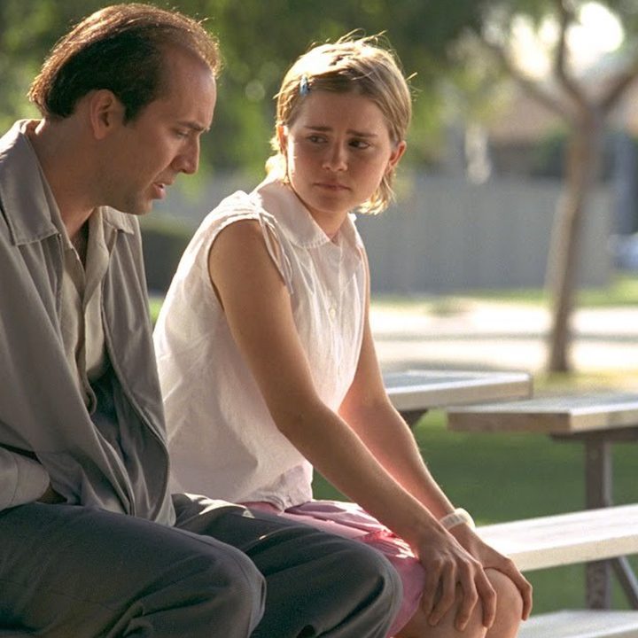 Nic Cage and Alison Lohman star in Matchstick Men, directed by Ridley Scott.