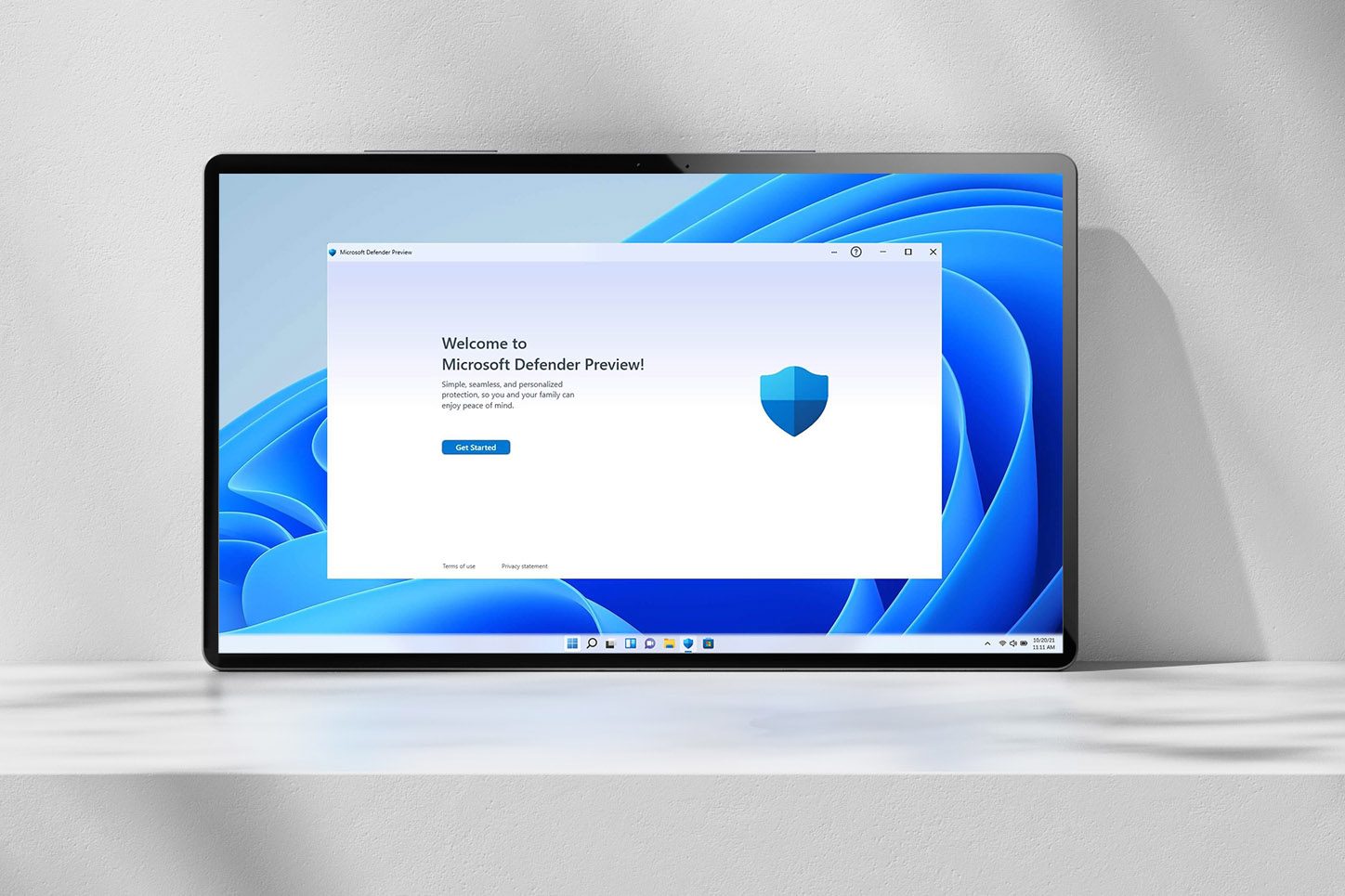The Windows Security app in Windows 11.