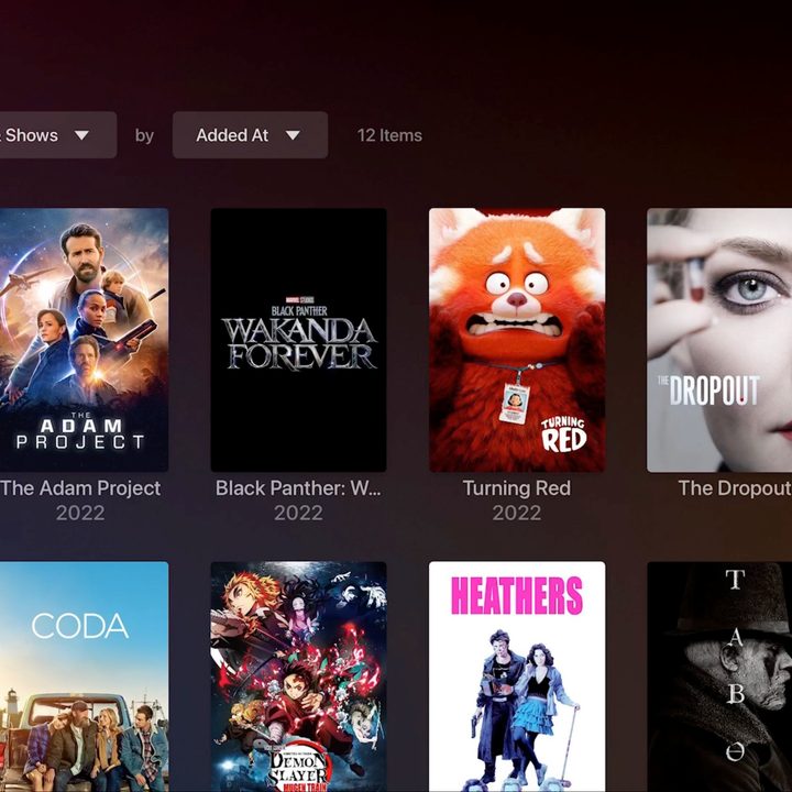 Plex's watchlist page.