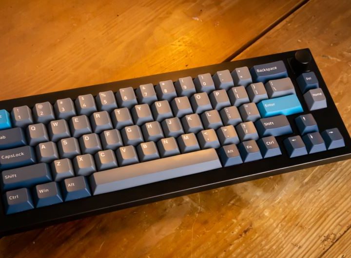 Keychron Q2 build on my dresser.