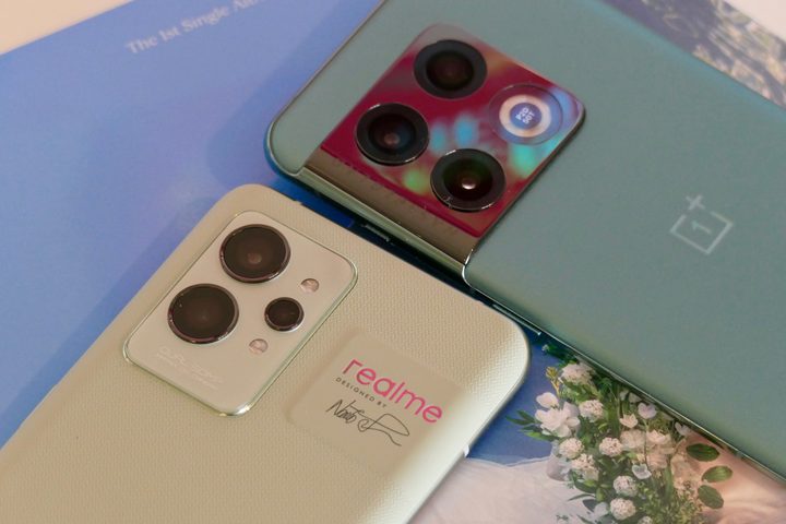 Realme GT 2 Pro and OnePlus 10 Pro camera modules