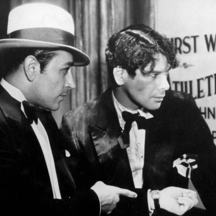 Paul Muni stars in Scarface, directed by Howard Hawks.