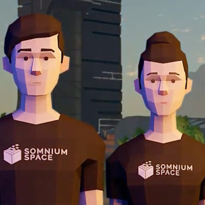 Polygonal avatars in Somnium Space.