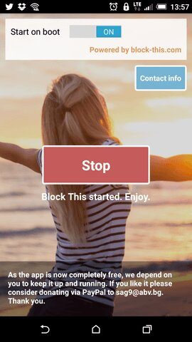 Block This ad blocker homepage.