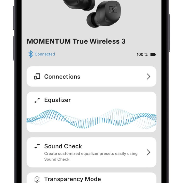 Sennheiser Smart Control home page.