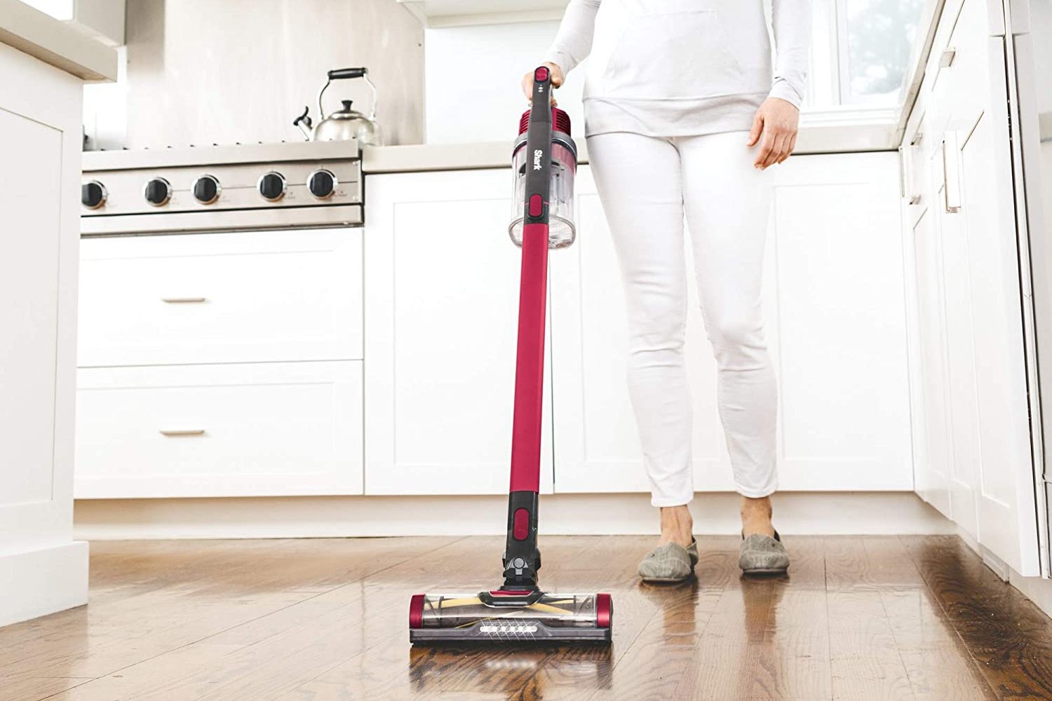 The Shark Rocket Cordless Stick Vacuum.