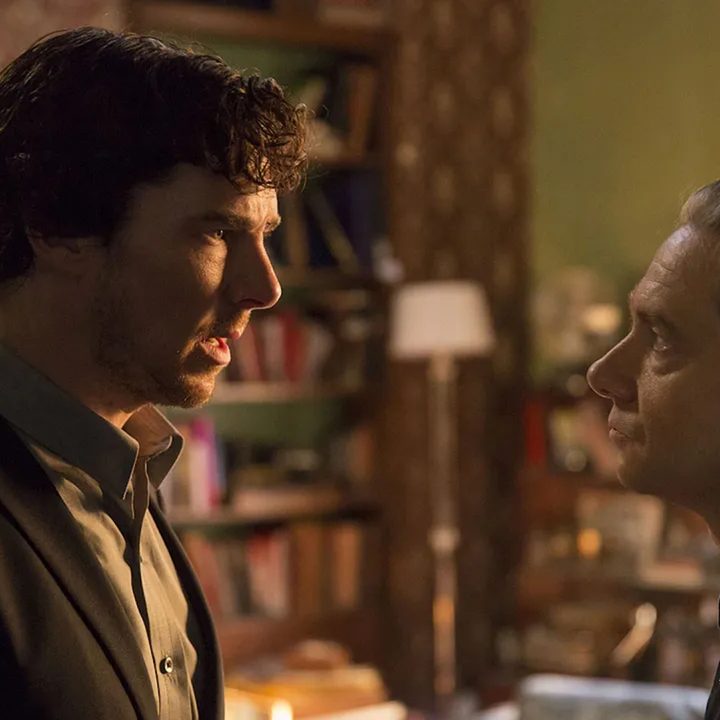 Benedict Cumberbatch and Martin Freeman star in Sherlock.