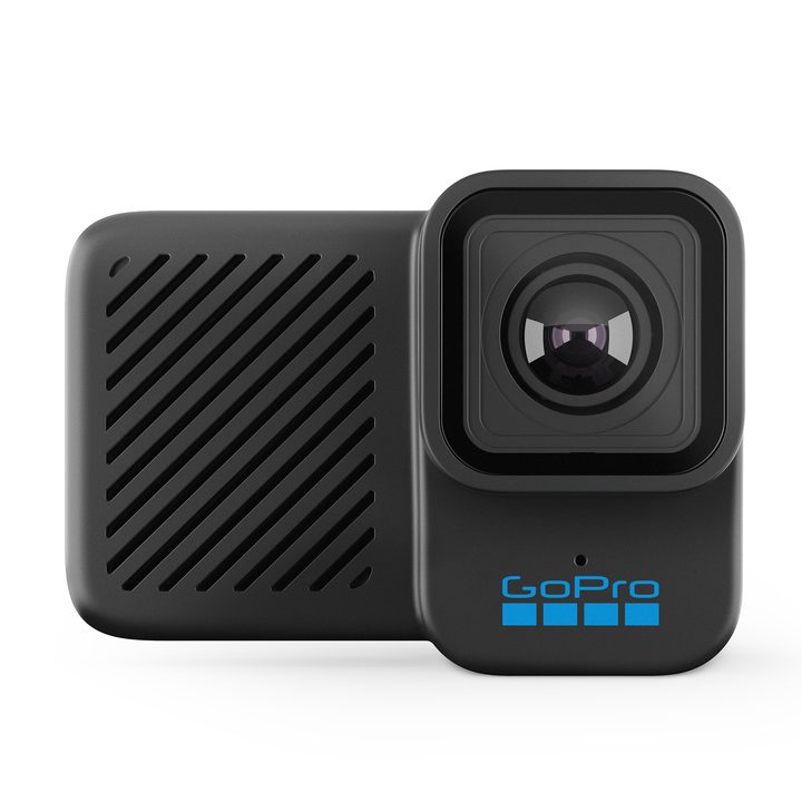 A front view of the GoPro Hero10 Black Bones.