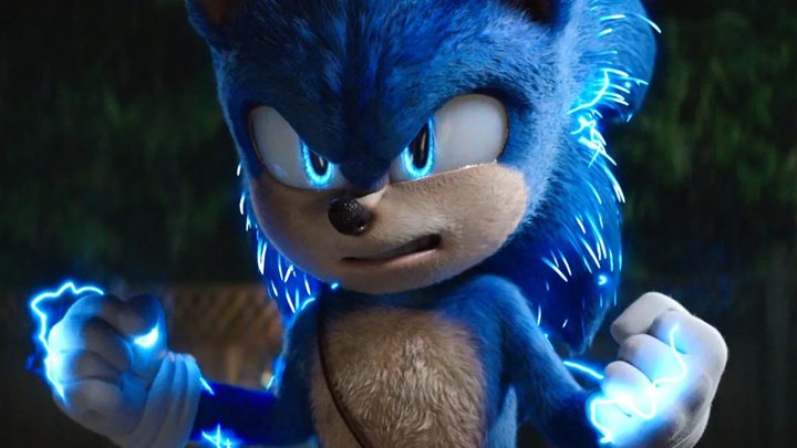 Sonic gets ready to battle in Sonic the Hedgehog 2.