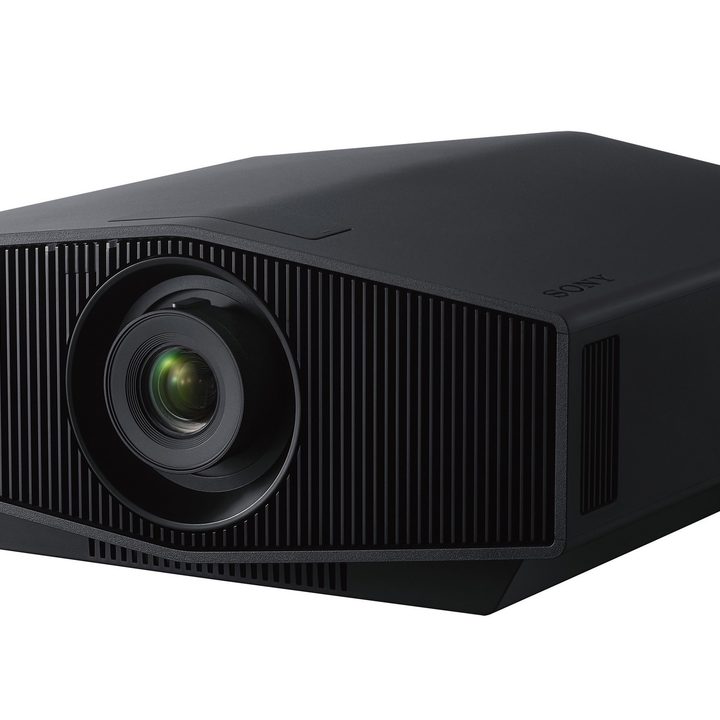 Sony VPL-XW5000 4K laser projector seen from a front angled view.