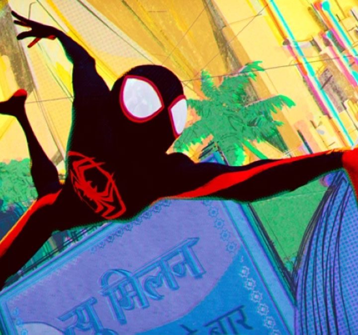 Miles Morales in Spider-Man: Across the Spider-Verse.