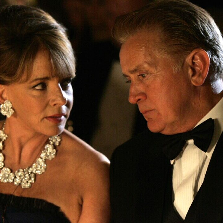 Stockard Channing and Martin Sheen in The West Wing.