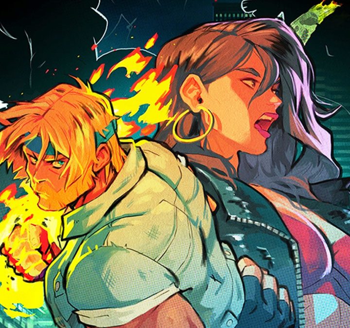 The box art for Streets of Rage 4.