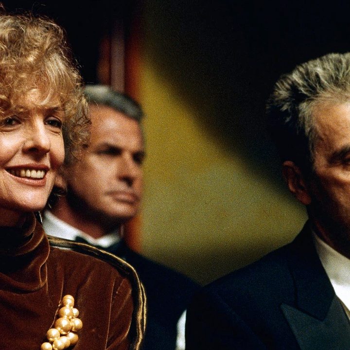 Diane Keaton and Al Pacino star in The Godfather Part III, directed by Francis Coppola.